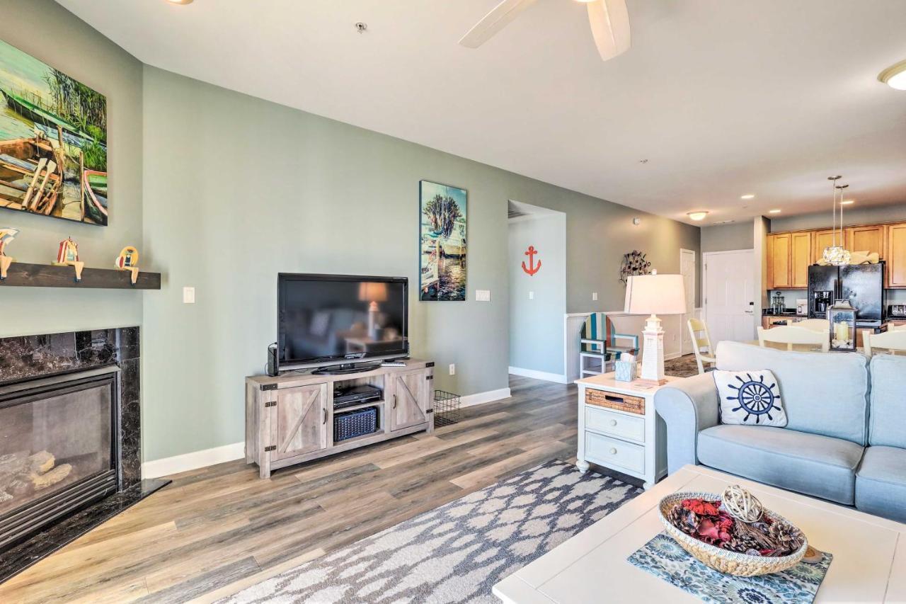 Downtown Ocean City Condo Balcony With Inlet View מראה חיצוני תמונה