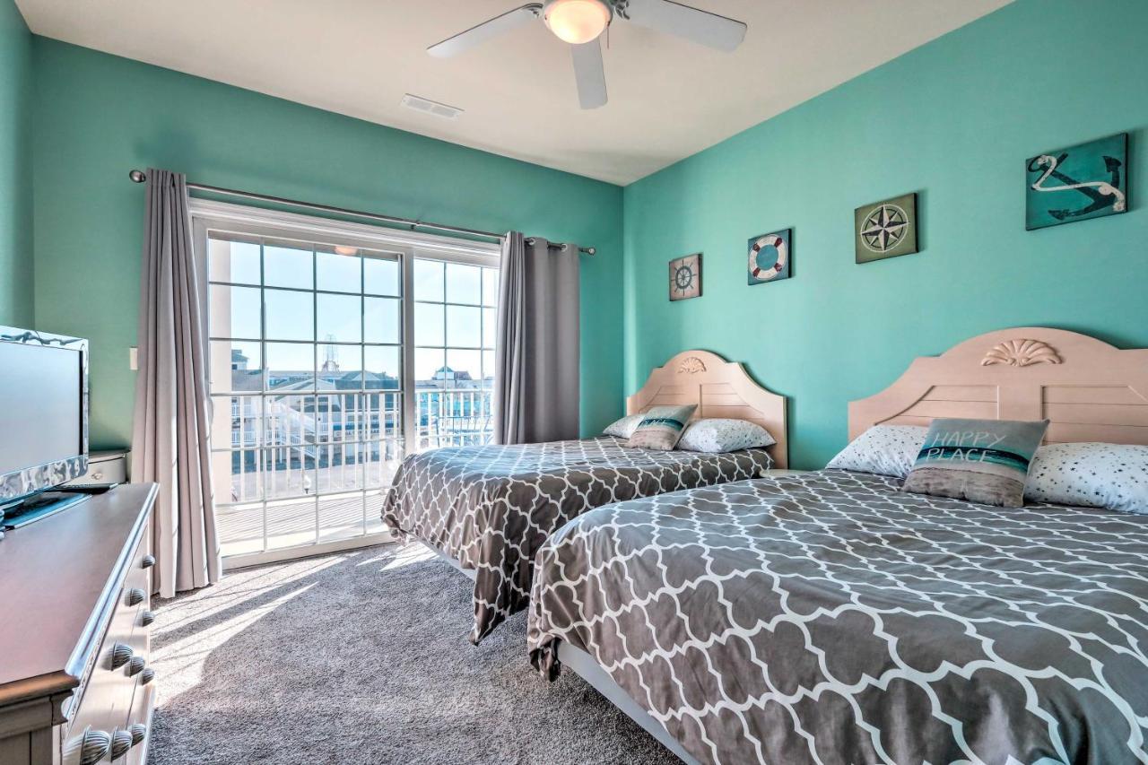 Downtown Ocean City Condo Balcony With Inlet View מראה חיצוני תמונה